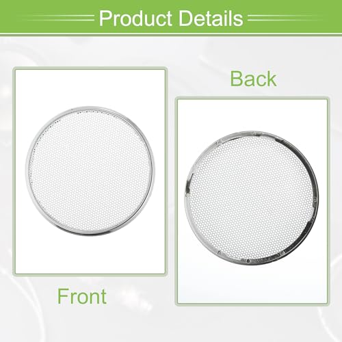 ACROPIX Universal 2" Car Speaker Grills Cover Mesh Round - Pack of 1 - size: 2"