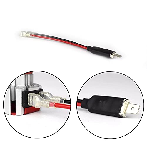 O-NEX 2X H1 OEM Pigtail Wiring Harness Plug Female to Single Diode Male Adapter Socket Connector for HID LED Headlight Fog Light Retrofit - size: H1 to H1
