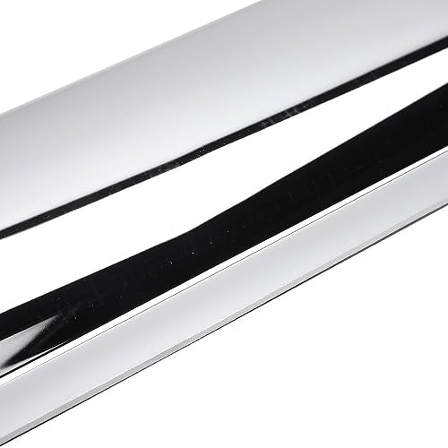Window Visors Rain Guards for 2009-2014 Ford F150 Supercrew/Crew cab 94155Y - size: 4pcs 09-14 SuperCrew Cab(Chrome)