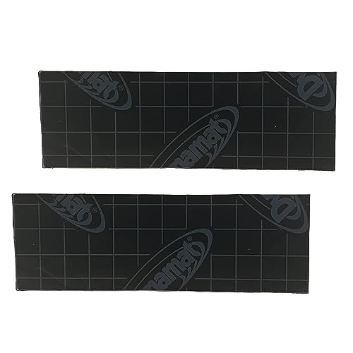 DYNAMAT Xtreme Sound Dampening License Plate Kit Plain Pak 12 X 4 Pair (1 Pack)