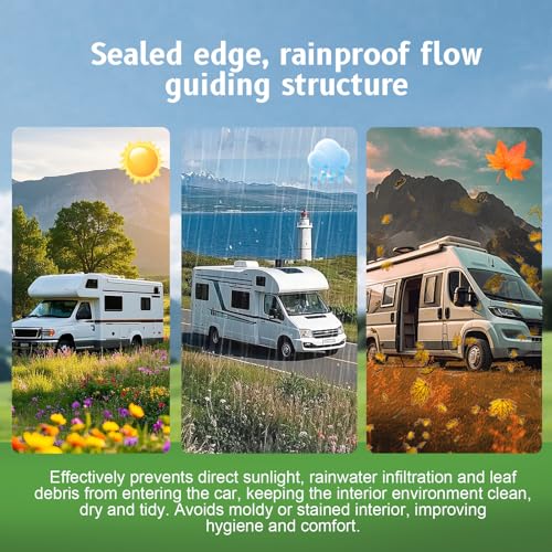 14"x14" RV Roof Vent Cover, 4-Pack - color: White-4 Pack