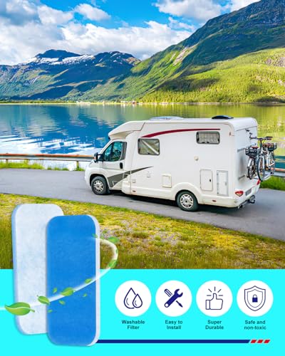 4-PACK RV AC Filter Fit for Entegra Coach and Luxury Fifth Wheel - style: 4 PACK,Fit for Entegra,12.875"x5.5"