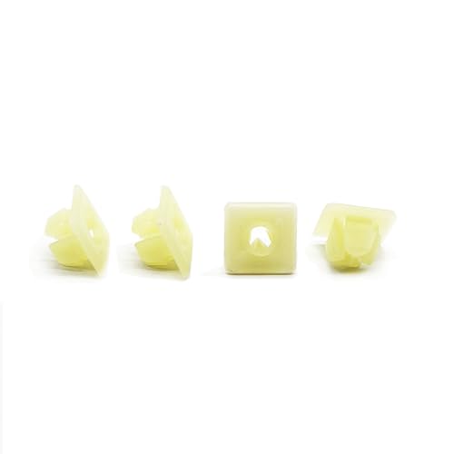 BoltsandNuts.com 4 Pack License Plate Nuts, 1/4" Nylon Retainer Nuts for Cars, Trucks, SUVs - color: Nut Inserts, size: 4 Pack