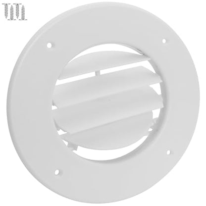1-Pack 6.5" RV Ceiling Vent Cover Replacement, 1 Pack, Polar White - size: 1 Pack