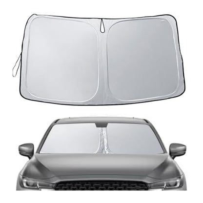 SXCY for 2026 Mazda CX5 Windshield Sunshade for 2026 Mazda CX5 Accessories 2026 CX5 Sunshade Foldable Sun Shield 2026 CX-5 Sun Shade Block UV Rays - size: 2026 CX5