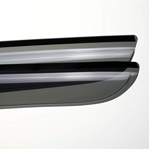 Window Visors Rain Guards for 2013-2019 Ford Escape 94383 - size: 4pcs 2013-2019 Escape (Outside Mount)