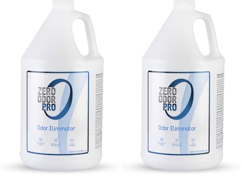 Zero Odor Pro Commercial Strength Odor Eliminator, Room Deodorizer and Air Freshener, Refill, 128 oz (Pack of 2) - size: 128 Fl Oz (Pack of 2)