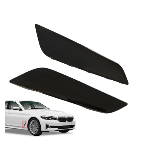Pair Front Side Fender Duct Trim Compatible with 5 Series 2017-2023