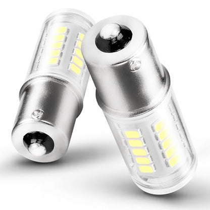 1156 BA15S 1141 LED Bulbs 6000K White, 12-24V 1003 7506 1156A Reverse Bulb - color: 6000K Daylight White, size: Ba15s/1156
