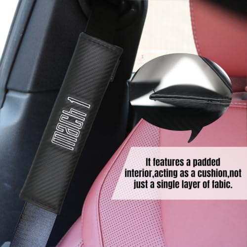 KAELTHAS 2PCS Seat Belt Shoulder Pad Carbon Fiber (MACH1)