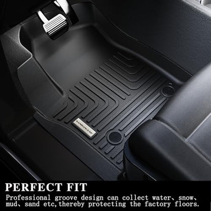 Floor Mats & Trunk Mat for Chevrolet Tahoe 2015-2020 Bucket Seat (8 Seats Version) &GMC Yukon（Not Fit XL,TPE All Weather Protection Car Floor Liners for Chevy Tahoe - size: 2015-20|For Tahoe-8|Full Set