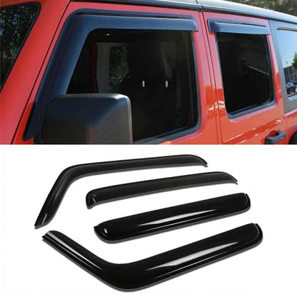 Window Visors Rain Guards for 2003-2009 Hummer H2 94329 - size: 2003-2009 Hummer H2