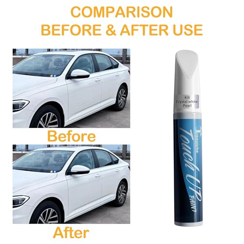 K1X Crystal White Pearl Tricoat Touch Up Paint for SUBARU - color: Fit for Subaru Crystal White Pearl Tricoat(KIX)