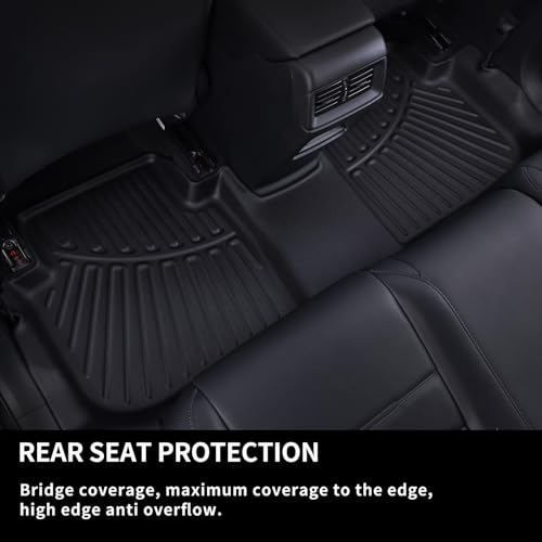 Floor Mats & Trunk Mat for Chevrolet Tahoe 2015-2020 Bucket Seat (8 Seats Version) &GMC Yukon（Not Fit XL,TPE All Weather Protection Car Floor Liners for Chevy Tahoe - size: 2015-20|For Tahoe-8|Full Set