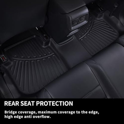 Floor Mats & Trunk Mat for Chevrolet Tahoe 2015-2020 Bucket Seat (8 Seats Version) &GMC Yukon（Not Fit XL,TPE All Weather Protection Car Floor Liners for Chevy Tahoe - size: 2015-20|For Tahoe-8|Full Set