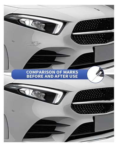 650/9650 Calcite/Cirrus White Touch Up Paint Compatible with Mercedes-Benz Exact Match–Chips and Nicks Touch Up - color: Calcite / Cirrus White(650/9650) for B/C/E/G/R/S/M/CL/GL/ML/CLA/CLA/CLK/CLA/SLK Series