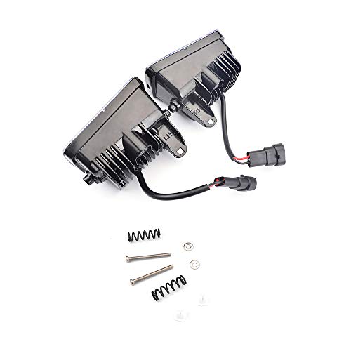 Tecoom Fog Lights Set of 2 Compatible with Ford F150 2015-2020 Aprroved by DOT SEA Waterproof Bright 3200 lumen LED Fog Driving Light Road Off Lights - size: F150 2015-2020