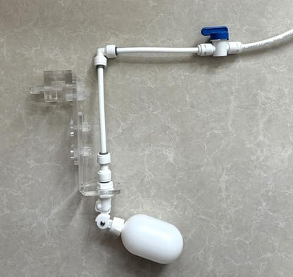 NSF 1/4" inch Water Line Power-Free Auto-Top-Off System with Float Valve, Vacuum Flow Regulator Automatic Water Level Controller for Marine Aquariums. - style: 1/4"(7pcs+30feet)