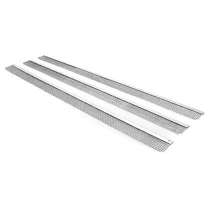 Camco 42157 Stainless Steel Insect Screen - Keeps Out Insects That Interfere with Airflow, Fits Dometic and Atwood Refrigerators Vents 19 3/8", Silver, Standard