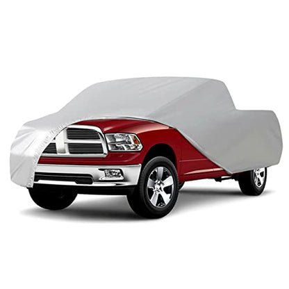 Pickup Truck Cover Universal All Weather Heavy Outdoor Replacement for Pickup Truck up to 230 L x 75 W x 65 H Inch - size: 230 L x 75 W x 65 H Inch