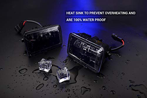 Tecoom Fog Lights Set of 2 Compatible with Ford F150 2015-2020 Aprroved by DOT SEA Waterproof Bright 3200 lumen LED Fog Driving Light Road Off Lights - size: F150 2015-2020