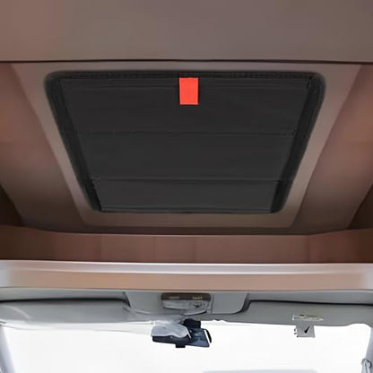 RedCall Rv Skylight Cover Insulator,Rv Vent Covers for Roof,Black Sun Blackout Fabric (16 x 16 inch),Camper Accessories for Inside - size: 16" x 16" Black