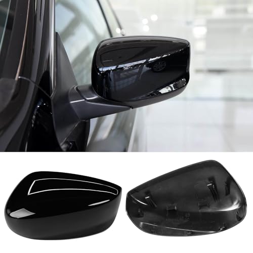 Yumzeco for Honda Accord Side Mirror Cover Trim 2008-2012 8th Gen Left Side - color: Black, size: Left Driver Side