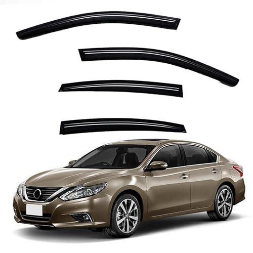 Window Visors Rain Guards Compatible with 2013-2018 Altima - size: 2013-2018 Altima