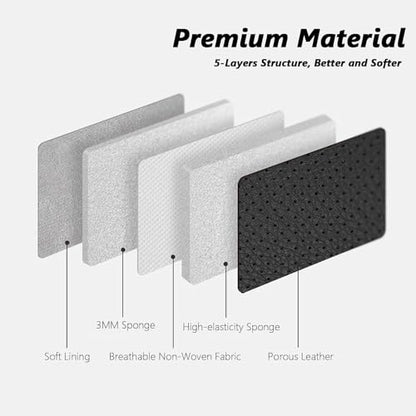 Coverado Seat Covers, Car Seat Covers Front Seats, Black Car Seat Cover, Waterproof Automotive Seat Covers, Seat Cushion, Front Car Seat Covers Leatherette Car Seat Protector Universal Fit Most Cars - color: Black&Red line, size: FrontPair