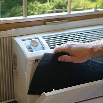 Duck Brand Replacement Air Conditioner Foam Filter, 24-Inch x 15-Inch x 1/4-Inch, 1285234 - style: 24” x 15” x ¼”