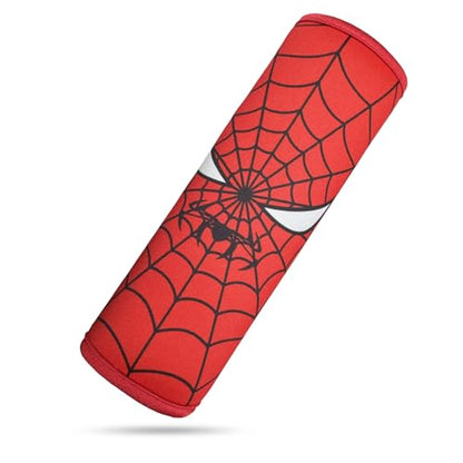 Seat Belt Cover for Kids, Seat Belt Pad for Boys Girls, Car Seat Straps Shoulder Pads for Kids, Kid's Seat Belt Cushion, Shoulder Strap Pad, 1 Piece （Spider Hero） - color: SPIDER HERO