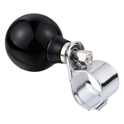 Abfer Ball Steering Wheel Suicide Knob Power Turning Assist Spinner Aid Helper Brody Knobs Fit Most Lawn Mowers, Forklifts, Tractors, Black - color: black-1