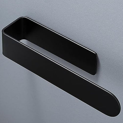 Taozun Black Towel Bar 2 Pack Hand Towel Holder Stainless Steel Towel Rail - color: Black, size: 8-inch(2 Pack)