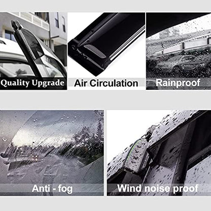 Window Visors Rain Guards for 2003-2009 Hummer H2 94329 - size: 2003-2009 Hummer H2