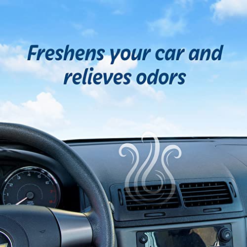 Refresh Your Car Car Air Freshener, Odor Eliminator, Set of 4 Auto Dual Scent Vent Sticks, New Car and Cool Breeze Scent, Refresh Your Car (Pack of 2) - size: 4 Count (Pack of 2), style: New Car/Cool Breeze