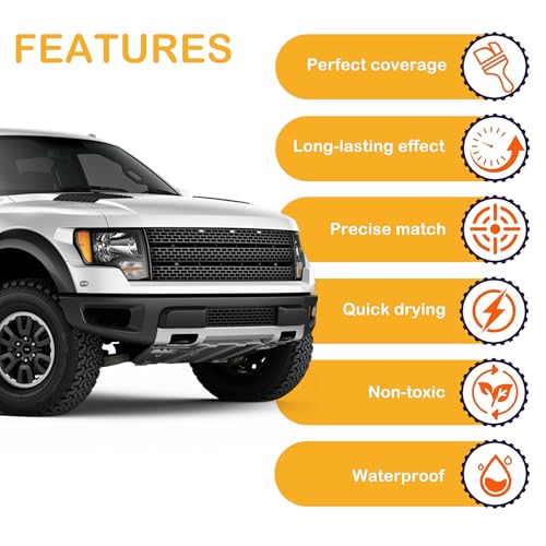 K1X Crystal White Pearl Tricoat Touch Up Paint for SUBARU - color: Fit for Subaru Crystal White Pearl Tricoat(KIX)