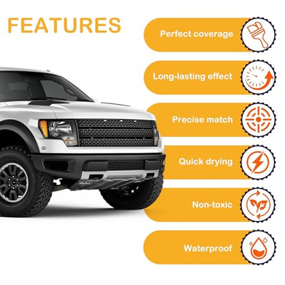 K1X Crystal White Pearl Tricoat Touch Up Paint for SUBARU - color: Fit for Subaru Crystal White Pearl Tricoat(KIX)