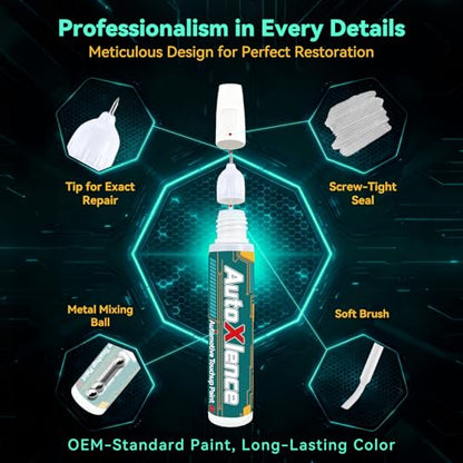 Black Sapphire Metallic(475) Touch Up Paint Compatible with BMW Car Paint Pen Scratch Repair Automotive Scratch Remover Fix Exact Color Match - color: Black Sapphire Metallic(475) Compatible with 2/3/4/5/7/8/X1/X2/X3/X4/X5/X6/X7/XM/Z4/i4/i5/i7, style: For