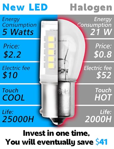 1156 BA15S 1141 LED Bulbs 6000K White, 12-24V 1003 7506 1156A Reverse Bulb - color: 6000K Daylight White, size: Ba15s/1156