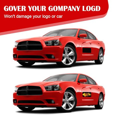 Thaibear Black Blank Car Magnets, 17" x 12", 2 Pack Car Door Magnets Signs for Vehicle, Rounded Corners Blank Flexible Magnet Sheet Stickers for Car to Advertise Business and Personalized Decal - size: 17"X12" 2pack