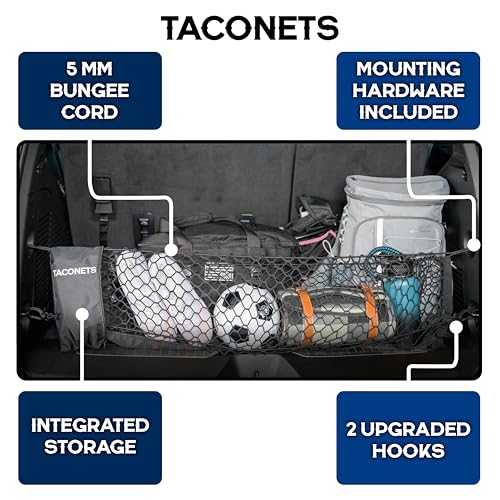 Cargo Net for Suburban/Tahoe/Yukon XL/Escalade ESV 2015-Current, 5mm - style: Chevy Tahoe / GMC Yukon / Cadillac Escalade 2015+
