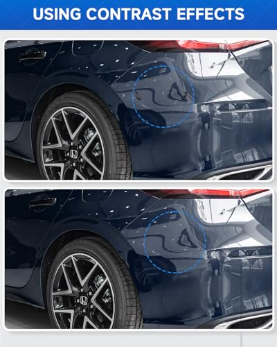 B-607M Cosmic Blue Metallic Touch Up Paint Kit Compatible with Honda Exact Match Car Scratch Repair Touch Up Paint Kit - color: Cosmic Blue Metallic(B-607M) compatible with Civic/Insight