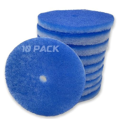 10 Pack 5.25” Round RV Air Conditioner Filters w/Central Hole