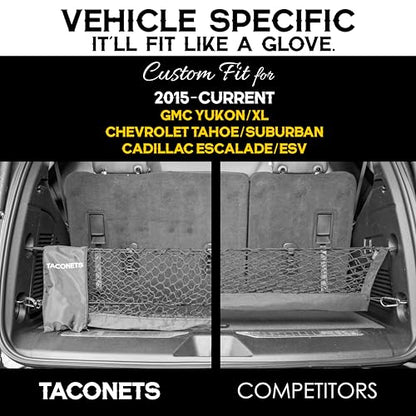 Cargo Net for Suburban/Tahoe/Yukon XL/Escalade ESV 2015-Current, 5mm - style: Chevy Tahoe / GMC Yukon / Cadillac Escalade 2015+