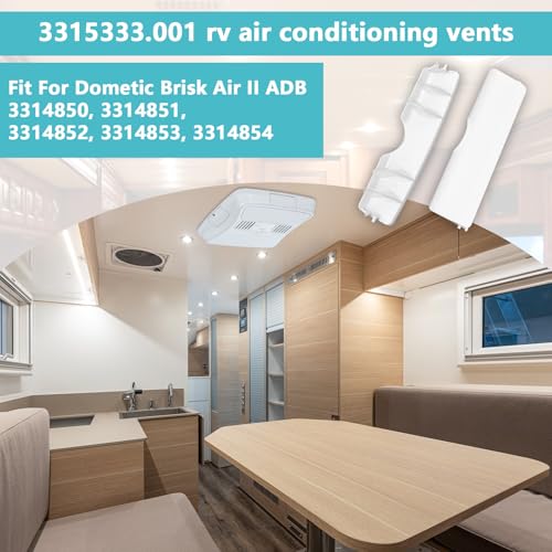 3315333.001 RV Air Conditioning SVC Louver Vent Cover Assembly - size: 1 Set