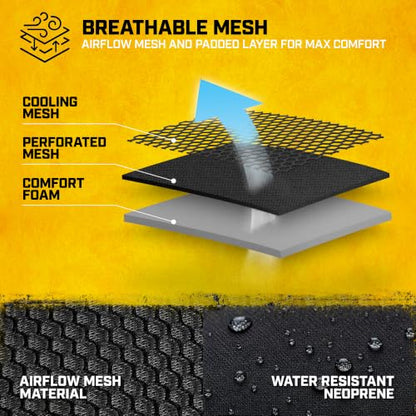 CAT MeshFlex Seat Covers Full Set for Full-Size Pickup Trucks Only - Black - color: Full Set - Black, size: Full Set